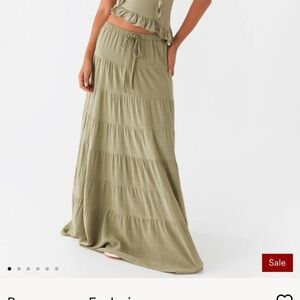 Peppermayo Sage Maxi Skirt